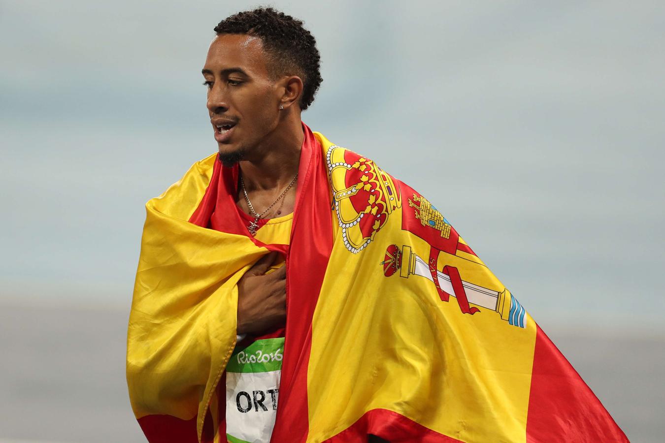 Así celebró Orlando Ortega su medalla de plata