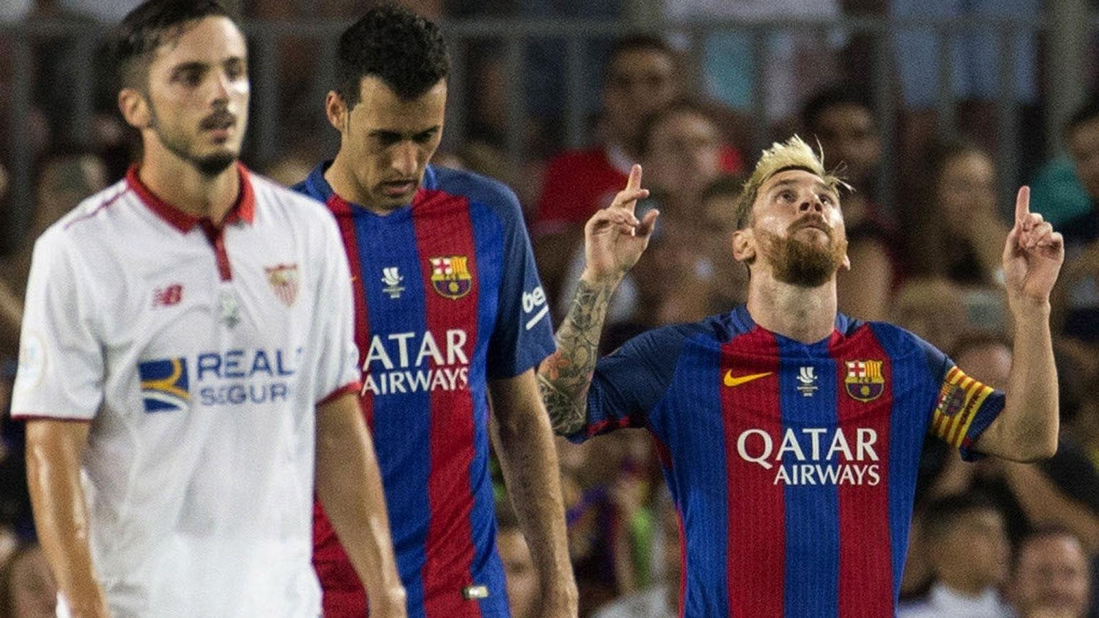 El Sevilla pierde ante un Barcelona crecido en casa