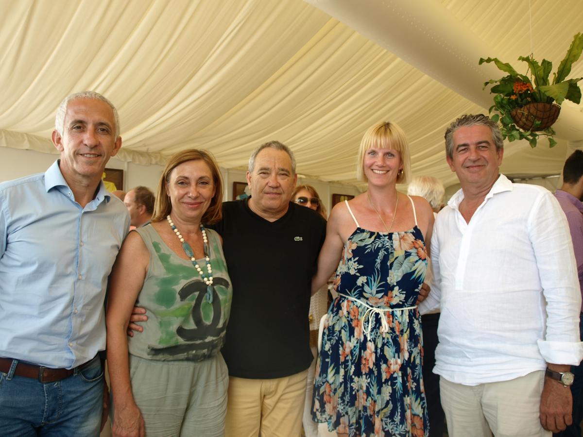 José Luis Torrecilla- Ifitness, Ana Jordán, Juan Antonio Torres, Bianca Walczewoski y Agustín Sánchez.