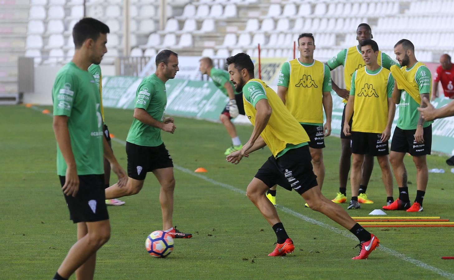 El entrenamiento del Córdoba CF, en imágenes