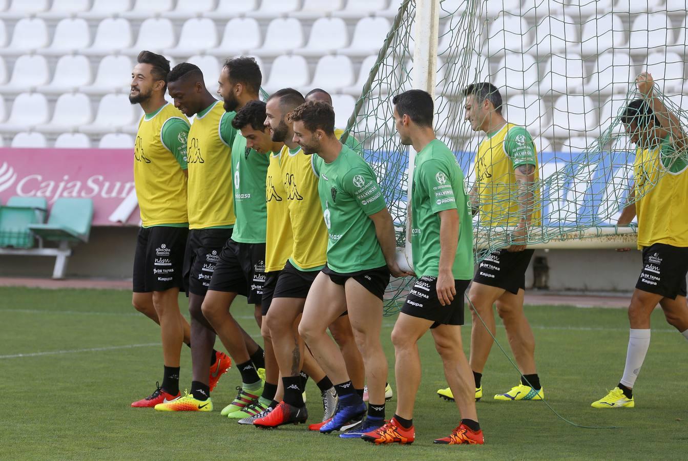 El entrenamiento del Córdoba CF, en imágenes