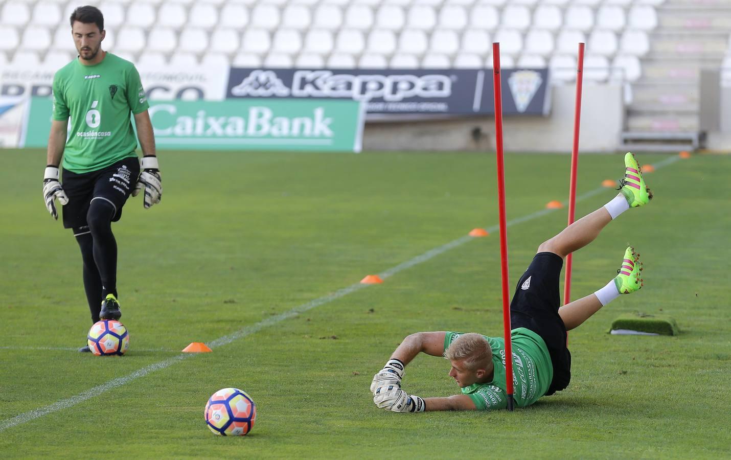 El entrenamiento del Córdoba CF, en imágenes