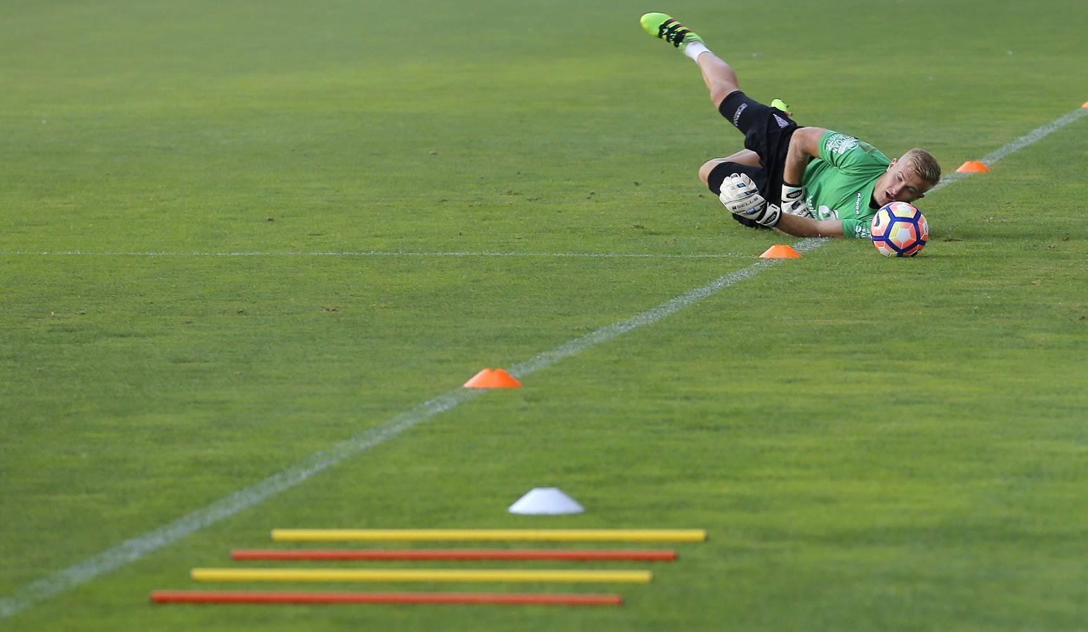 El entrenamiento del Córdoba CF, en imágenes