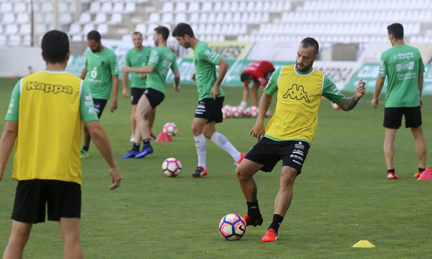 El entrenamiento del Córdoba CF, en imágenes