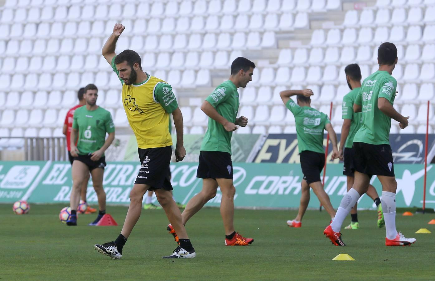 El entrenamiento del Córdoba CF, en imágenes