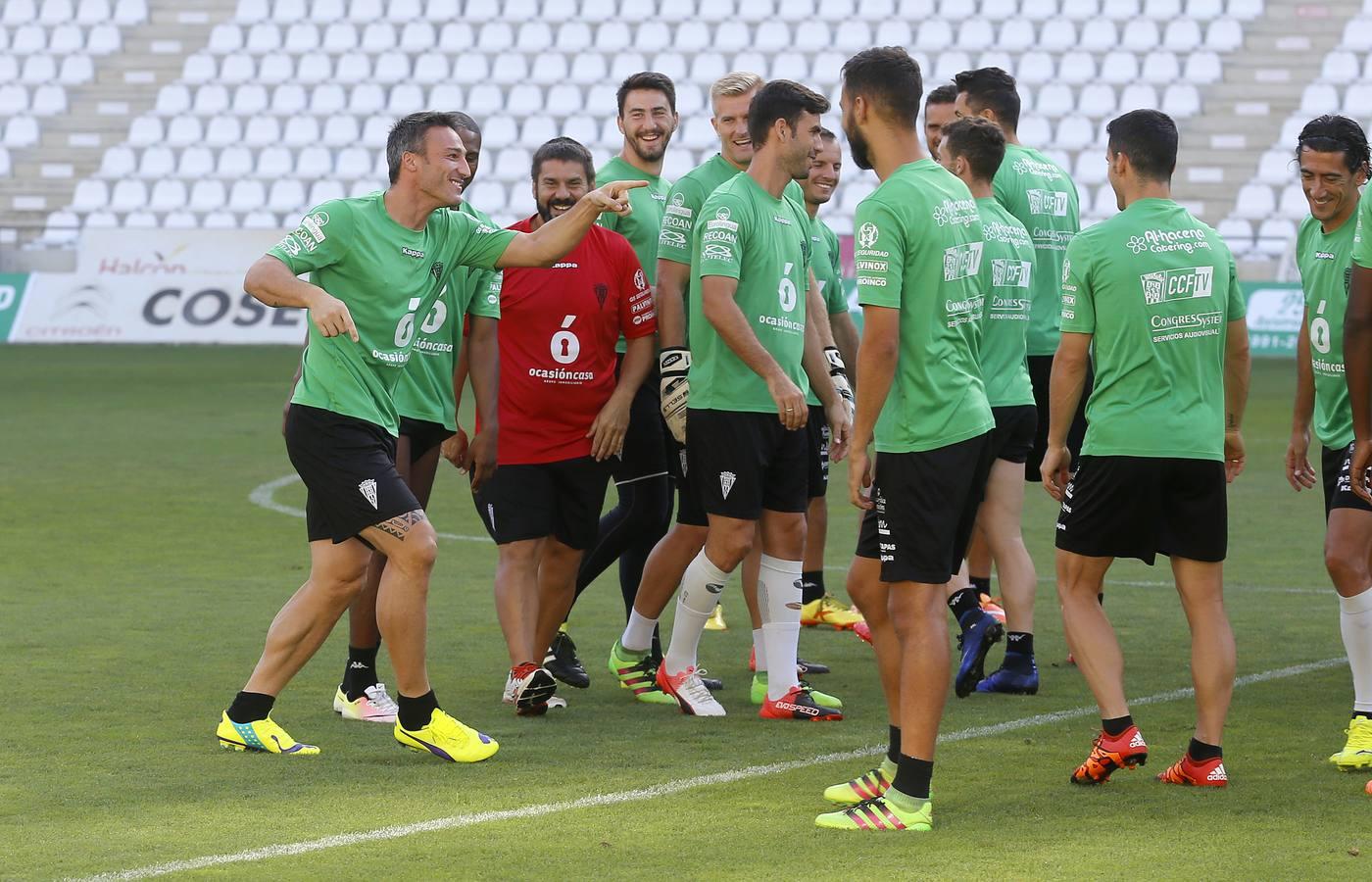 El entrenamiento del Córdoba CF, en imágenes