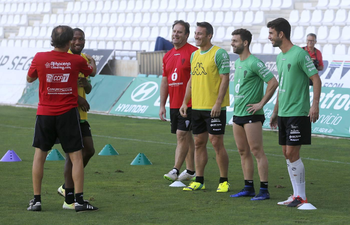 El entrenamiento del Córdoba CF, en imágenes