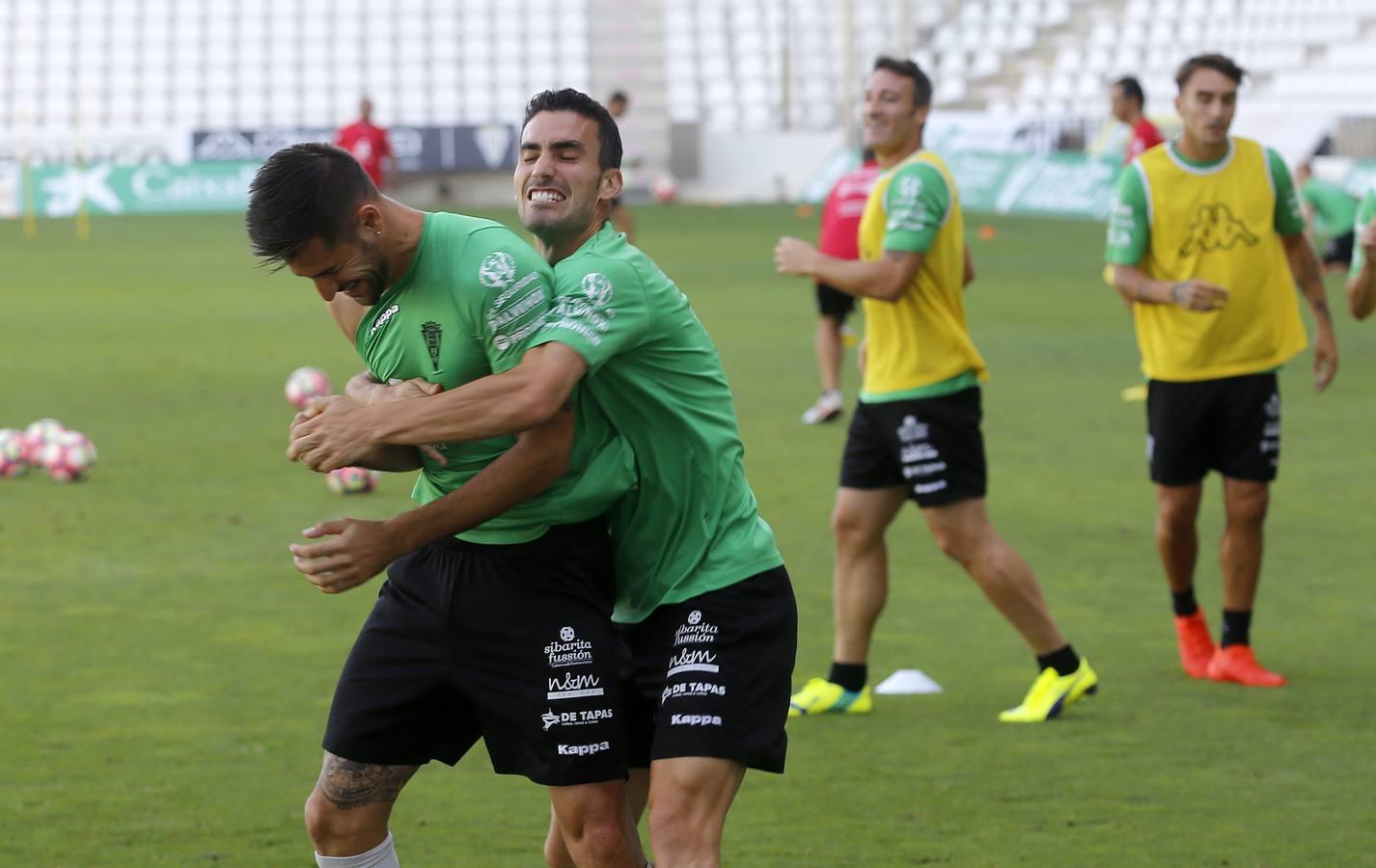 El entrenamiento del Córdoba CF, en imágenes