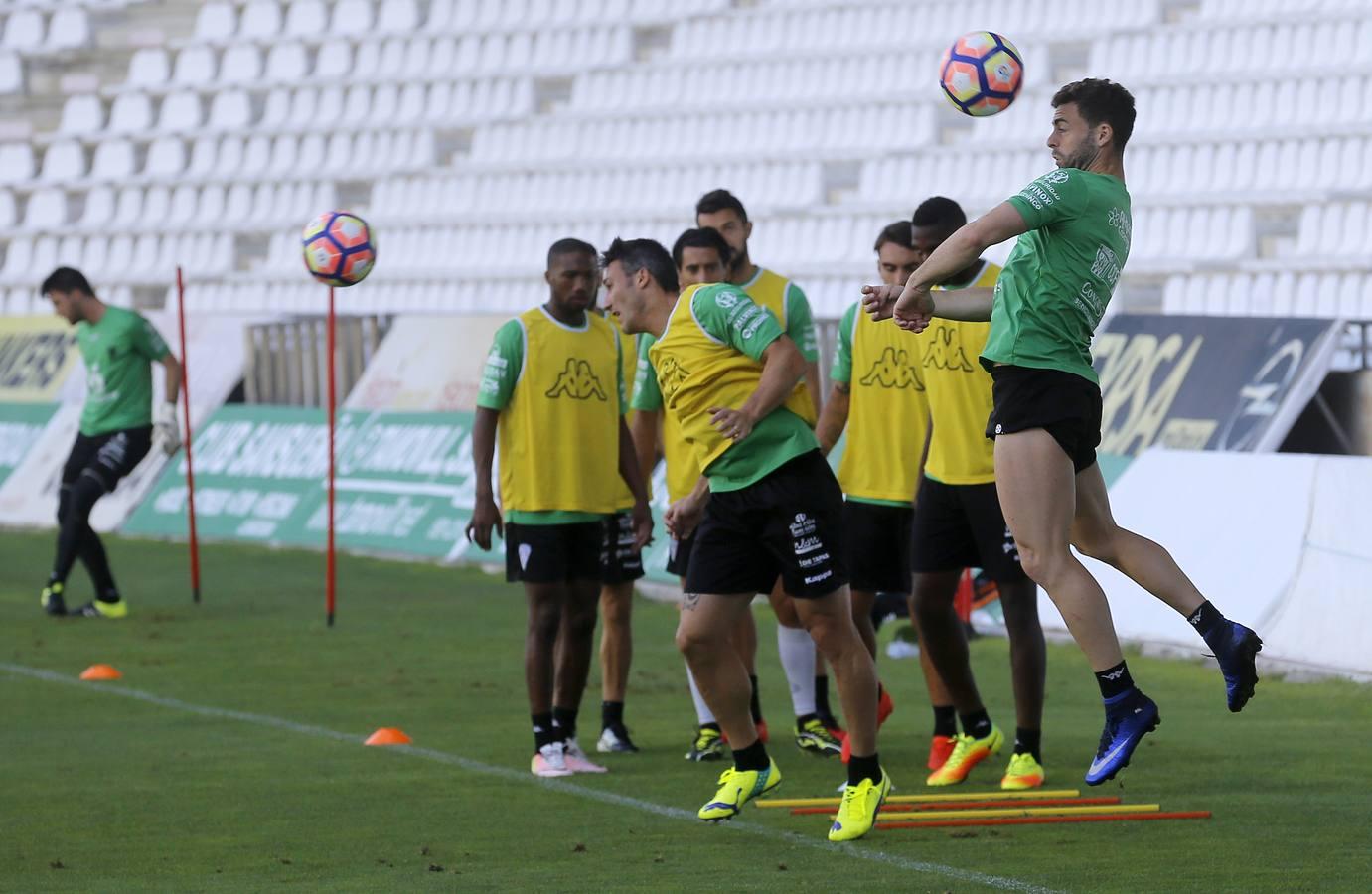 El entrenamiento del Córdoba CF, en imágenes