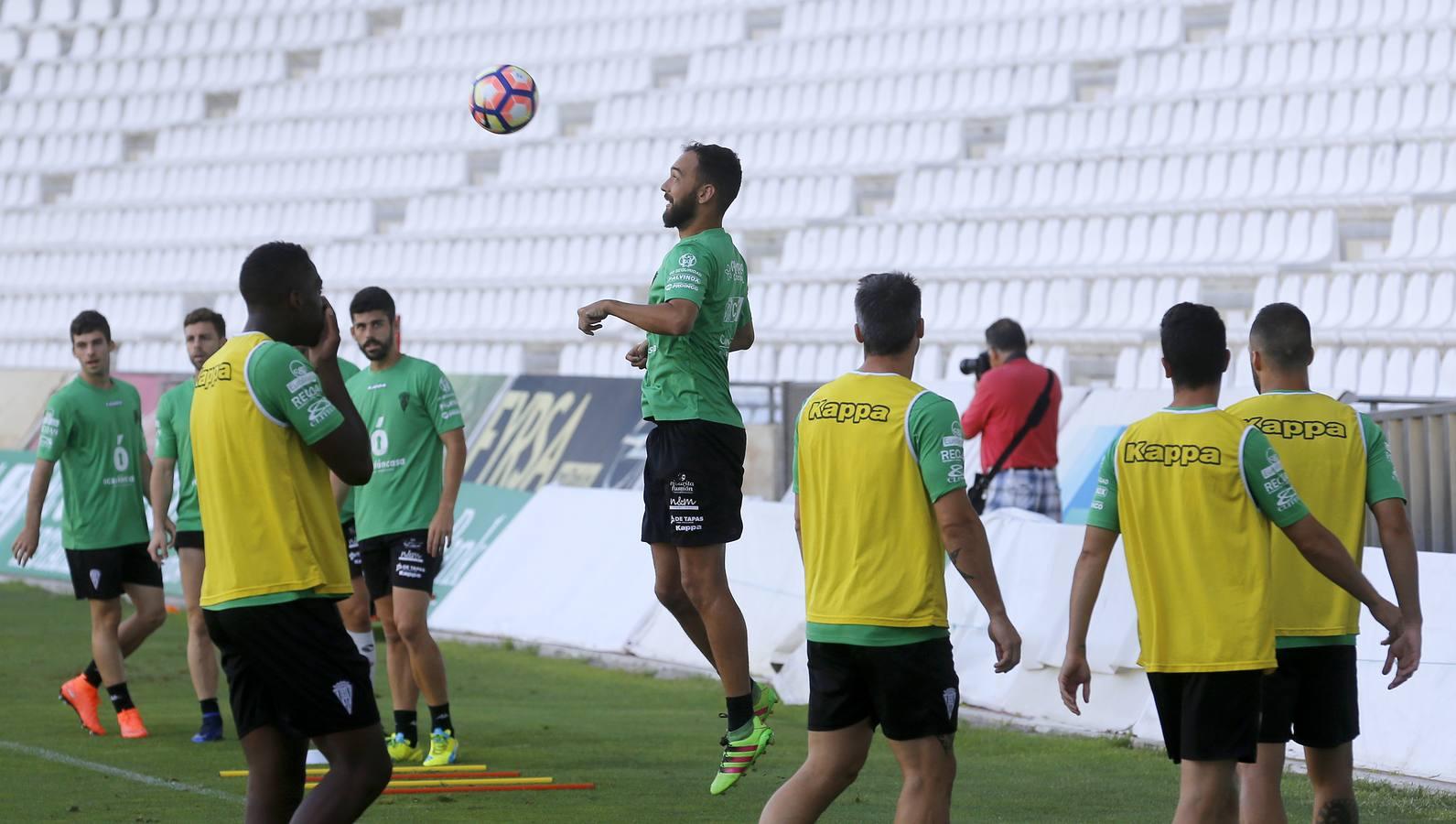 El entrenamiento del Córdoba CF, en imágenes