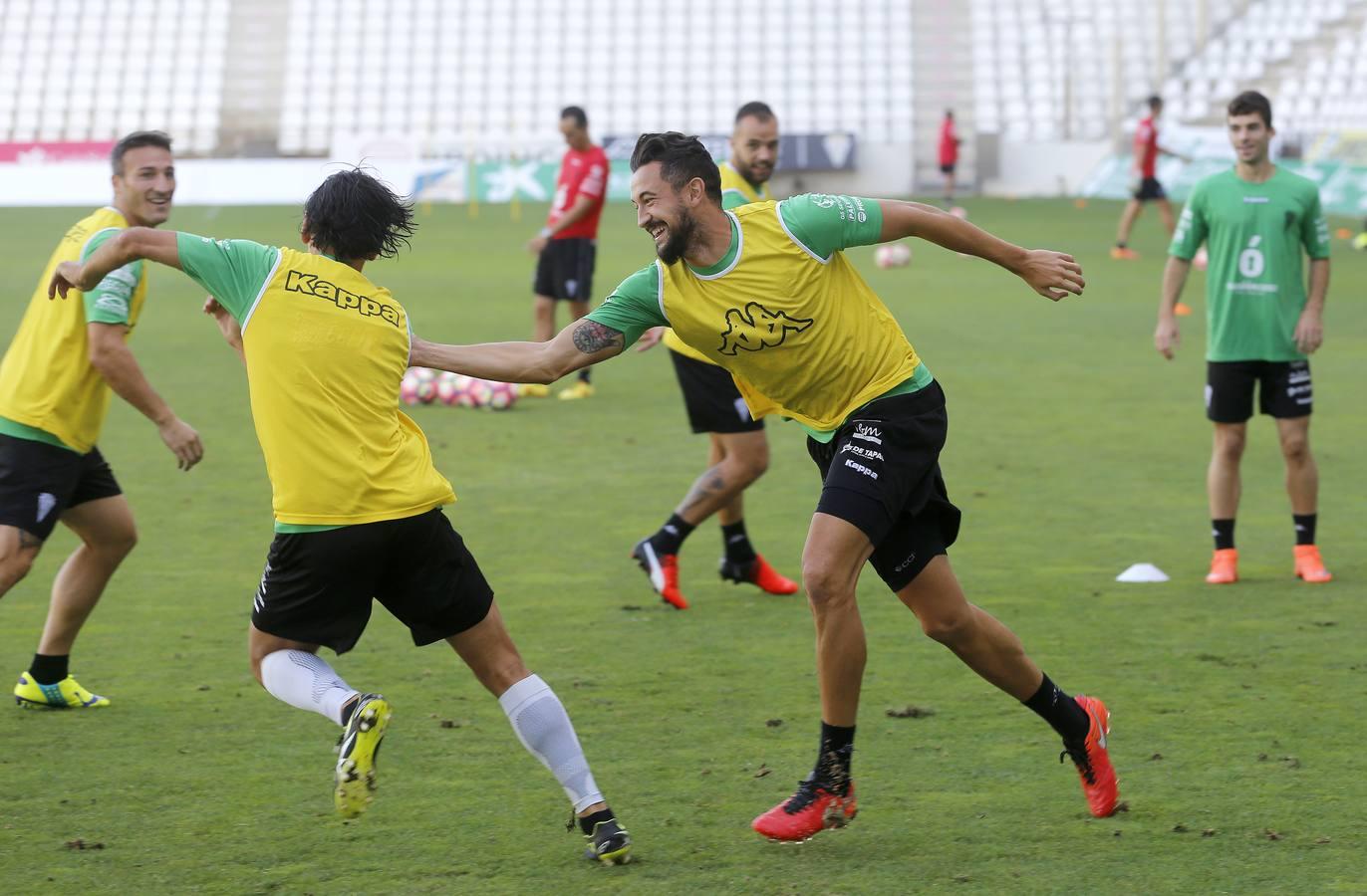 El entrenamiento del Córdoba CF, en imágenes