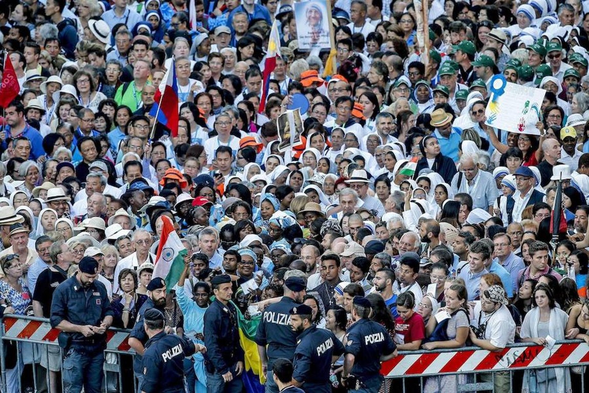 En imágenes: Canonización de la Madre Teresa de Calcuta en el Vaticano