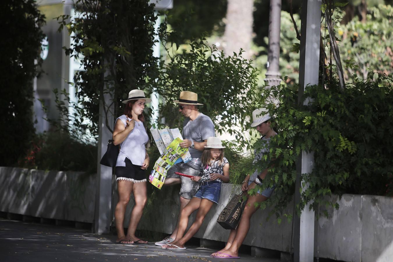 Sevilla vive una ola de calor de récord