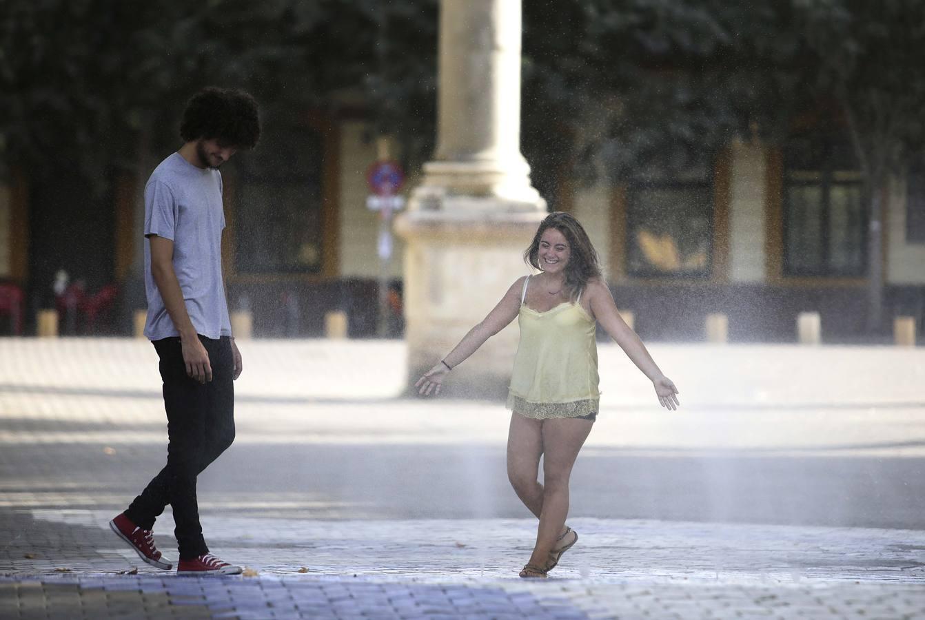 Sevilla vive una ola de calor de récord