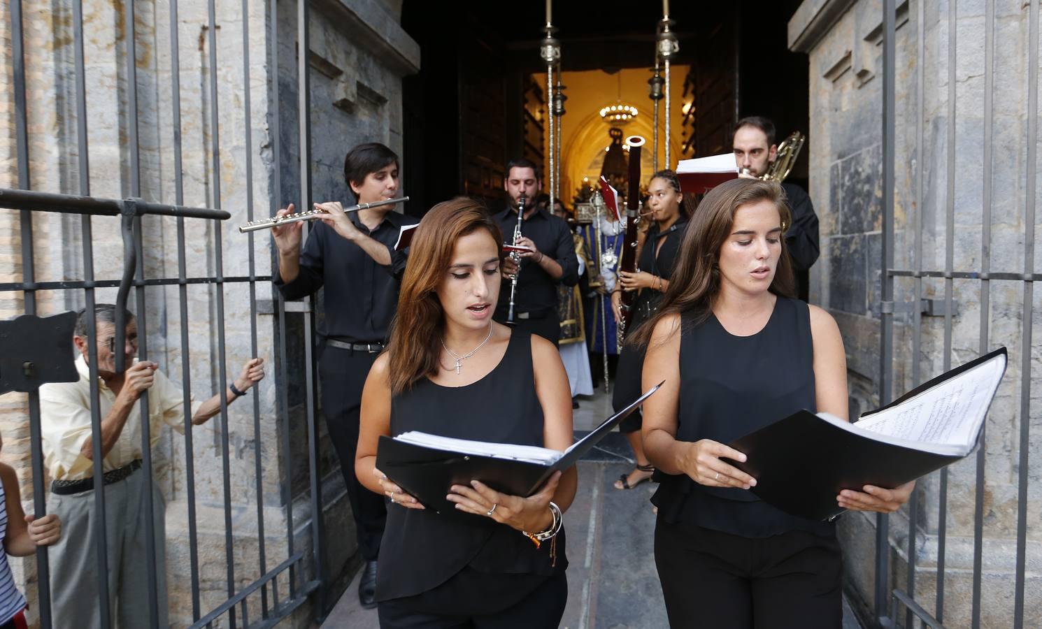 En imágenes, el traslado de la Virgen de la Fuensanta