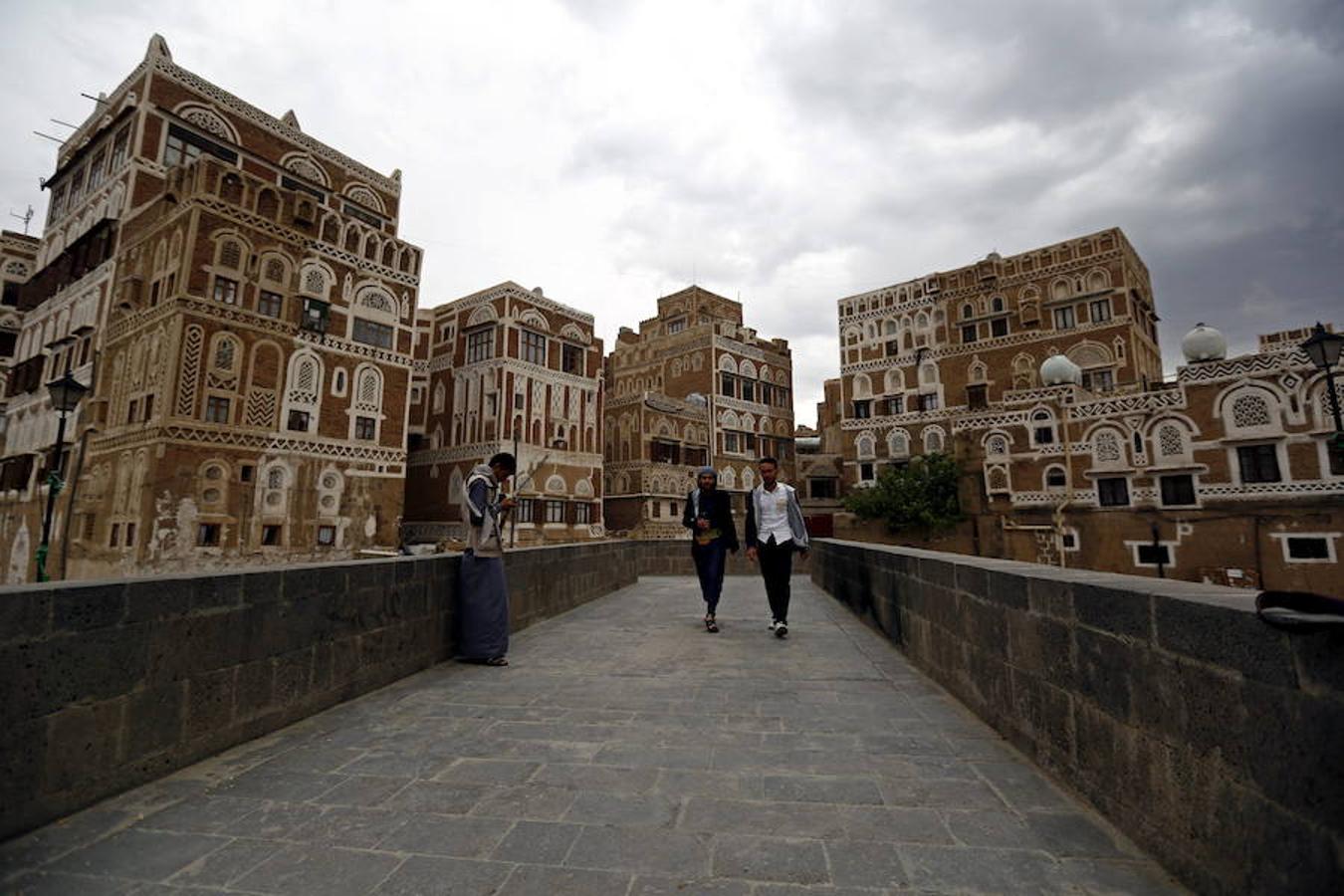 Arquitectura milenaria. La capital de Yemen conserva un estilo arquitectónico característico