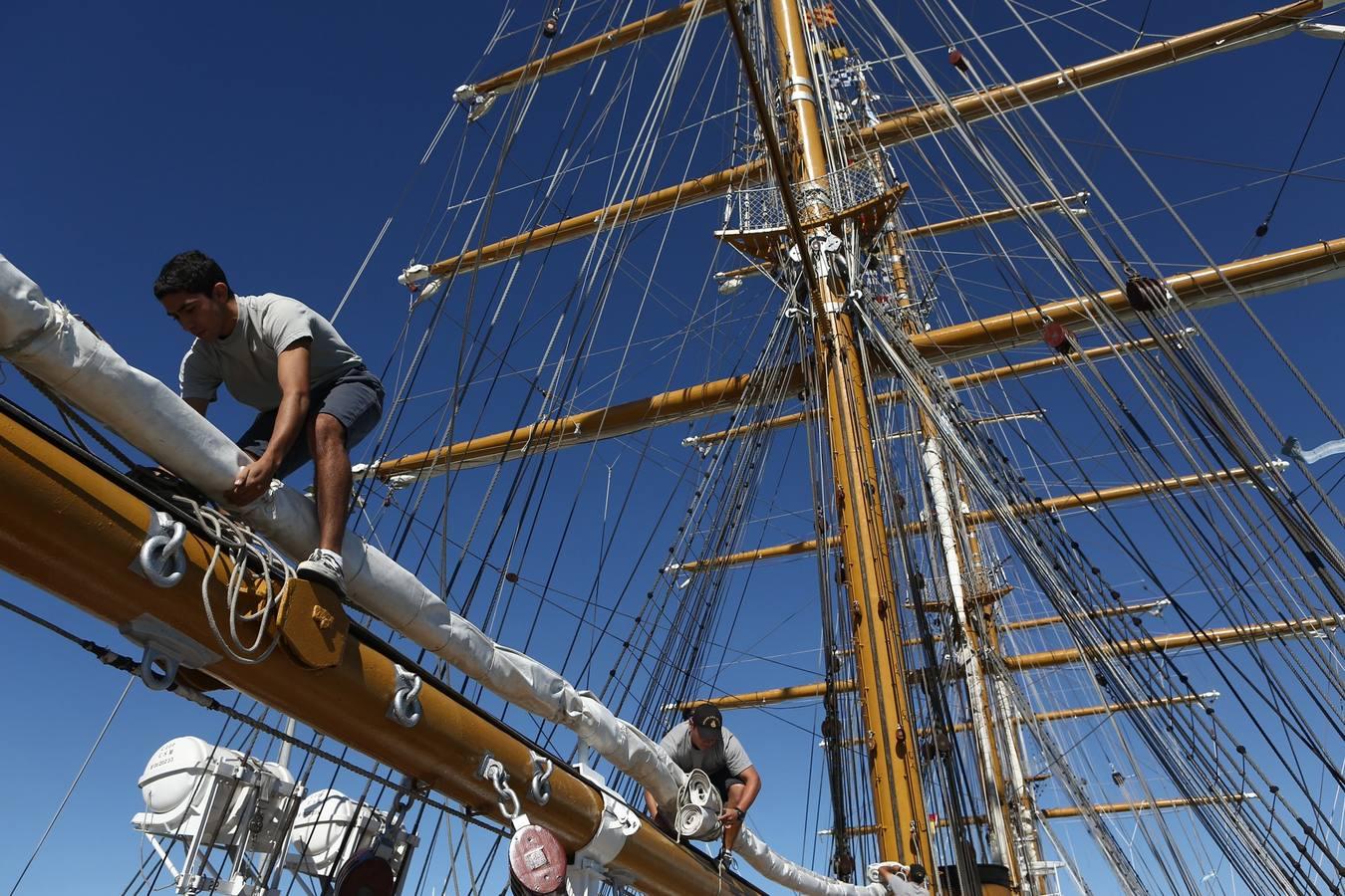 La fragata Libertad visita Cádiz