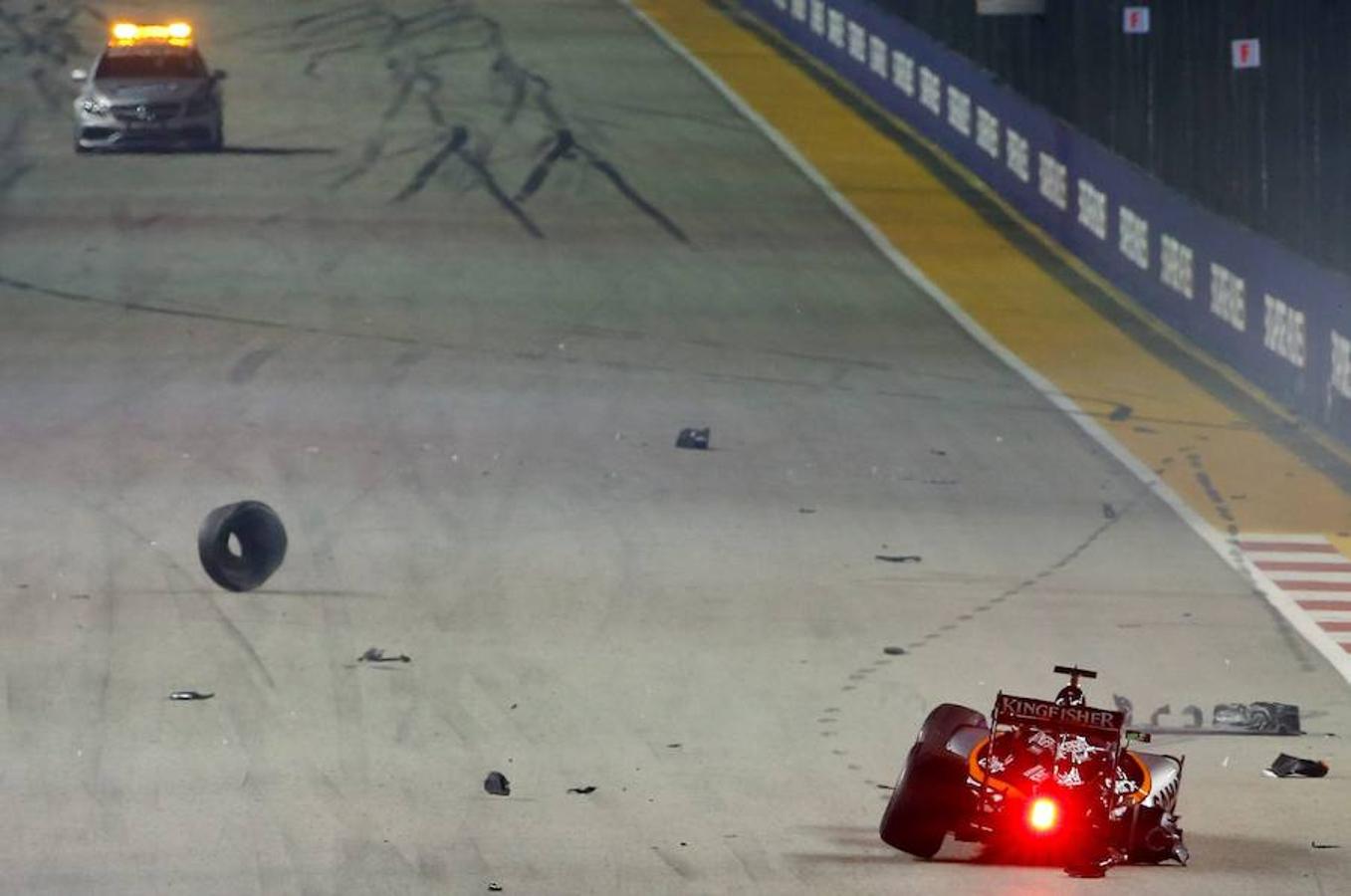 Las mejores imágenes del GP de Singapur