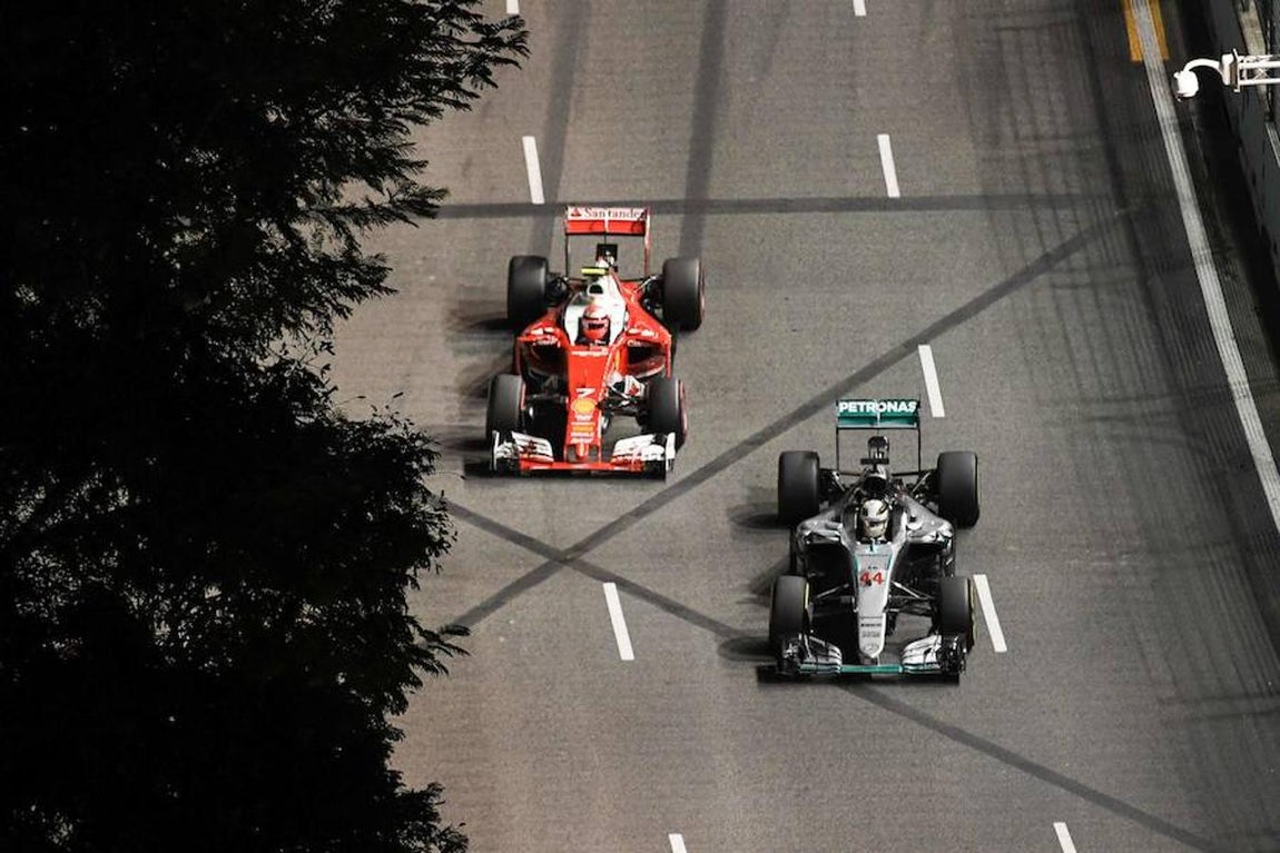 Las mejores imágenes del GP de Singapur