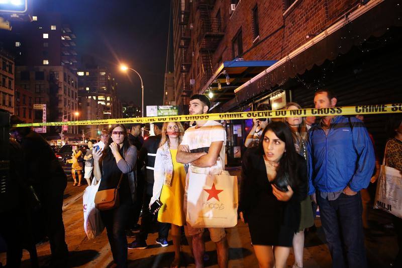 La Policía investiga la autoría de la explosión que causó 29 heridos en el barrio de Chelsea poco antes de la llegada de los líderes mundiales. 