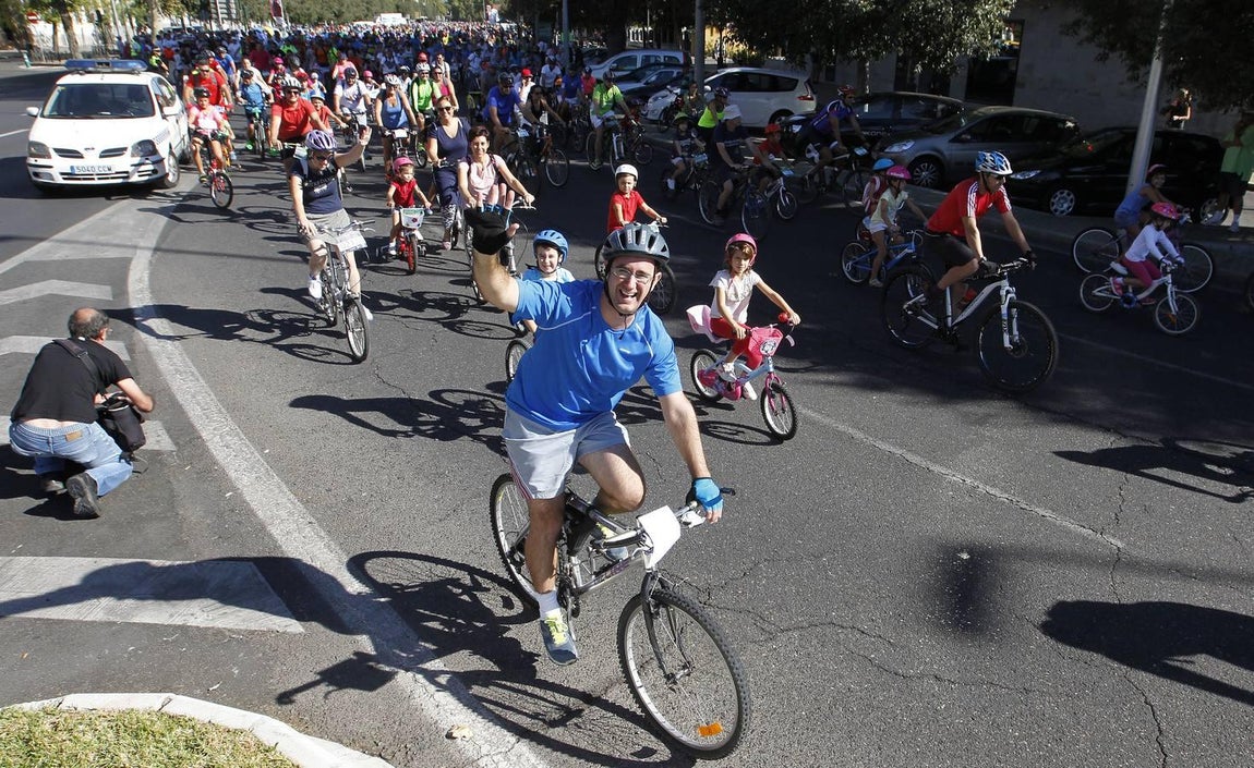 En imágenes, las bicis toman Córdoba