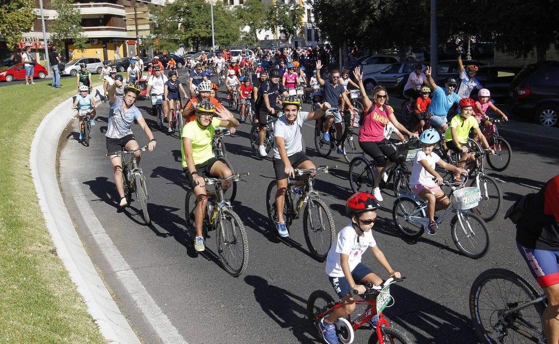 En imágenes, las bicis toman Córdoba