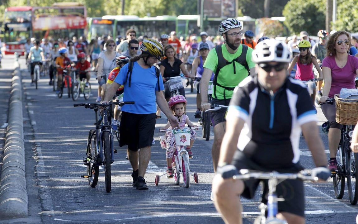 En imágenes, las bicis toman Córdoba