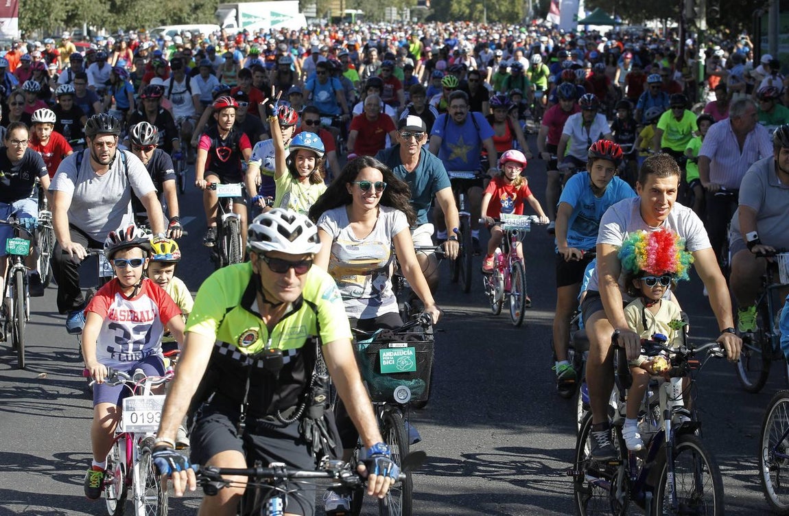 En imágenes, las bicis toman Córdoba