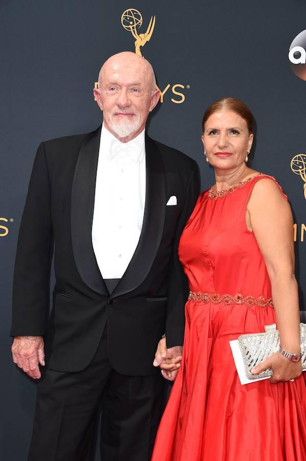 Jonathan Banks y su mujer, Gennera Banks