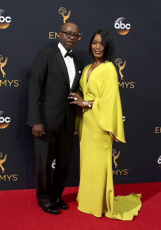 Angela Bassett y su marido el actor Courtney B. Vance. 