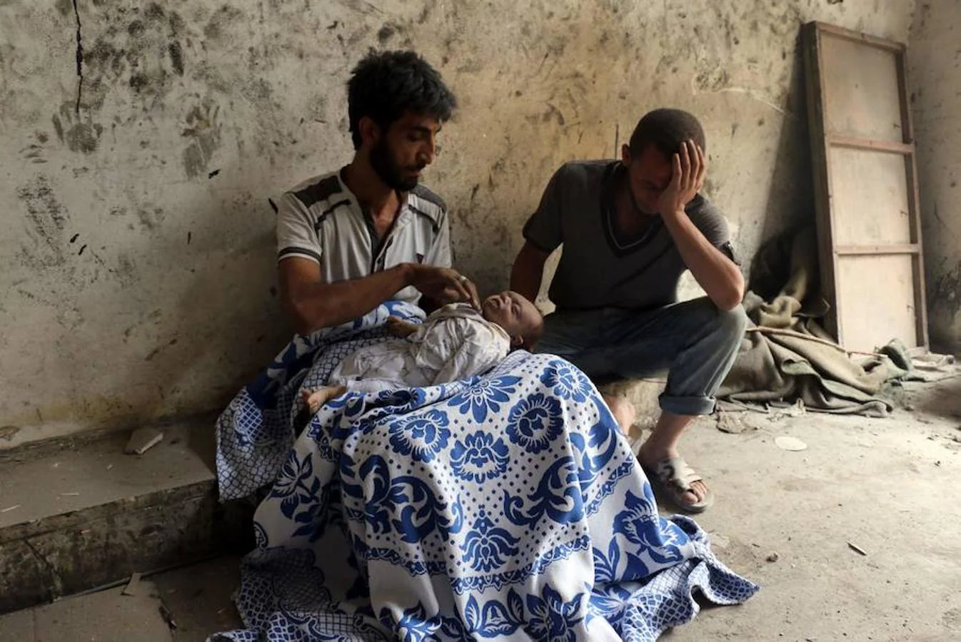 Imágenes tras un bombardeo en Alepo