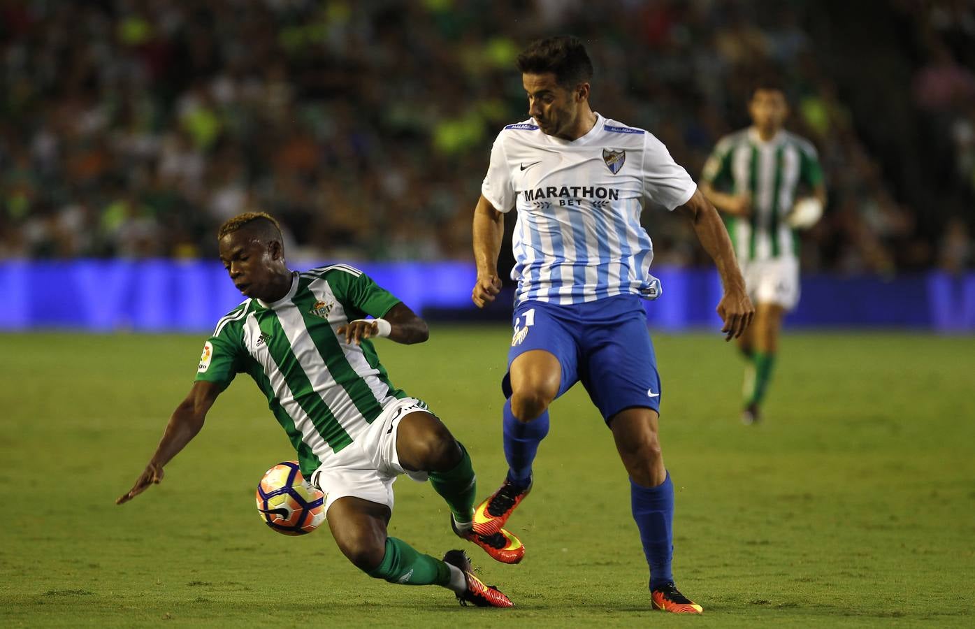 La victoria del Betis ante el Málaga, en imágenes