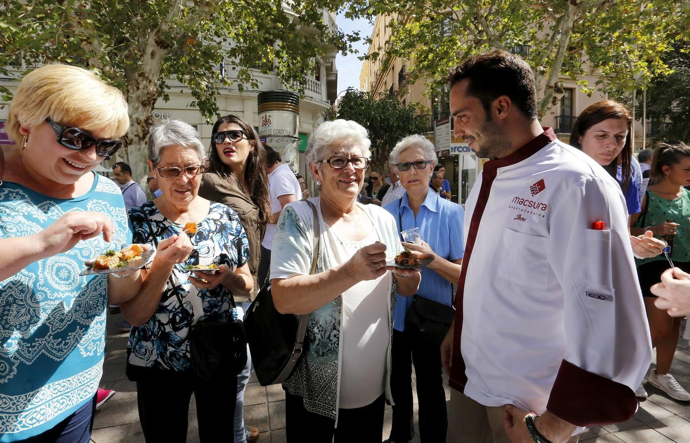 Tapas de vanguardia en la calle