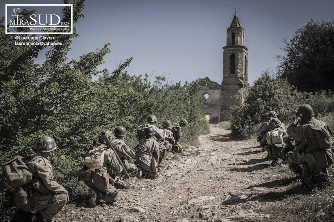 La 101ª Aerotransportada conquista Cataluña con Laureano Clavero