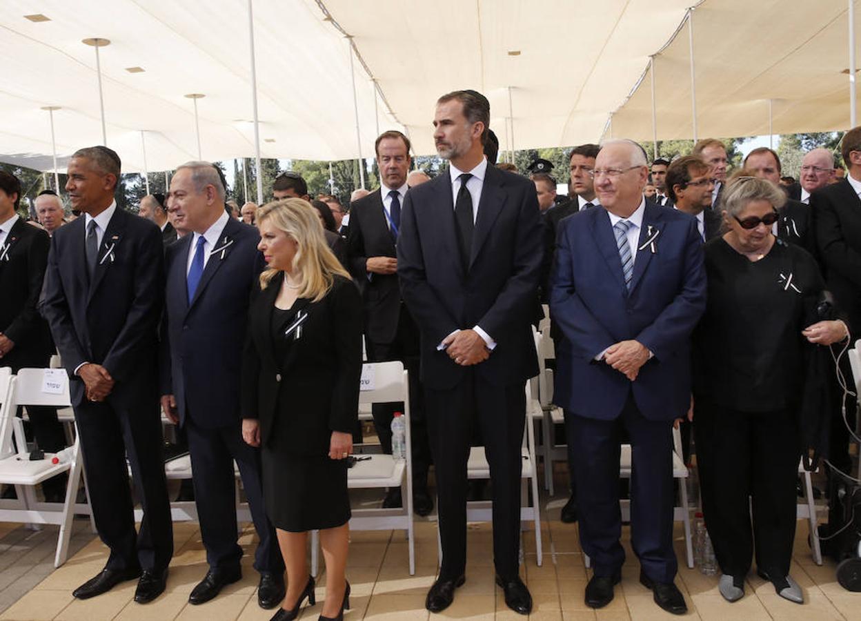Las mejores imágenes del adiós a Simon Peres, el último de los fundadores de Israel