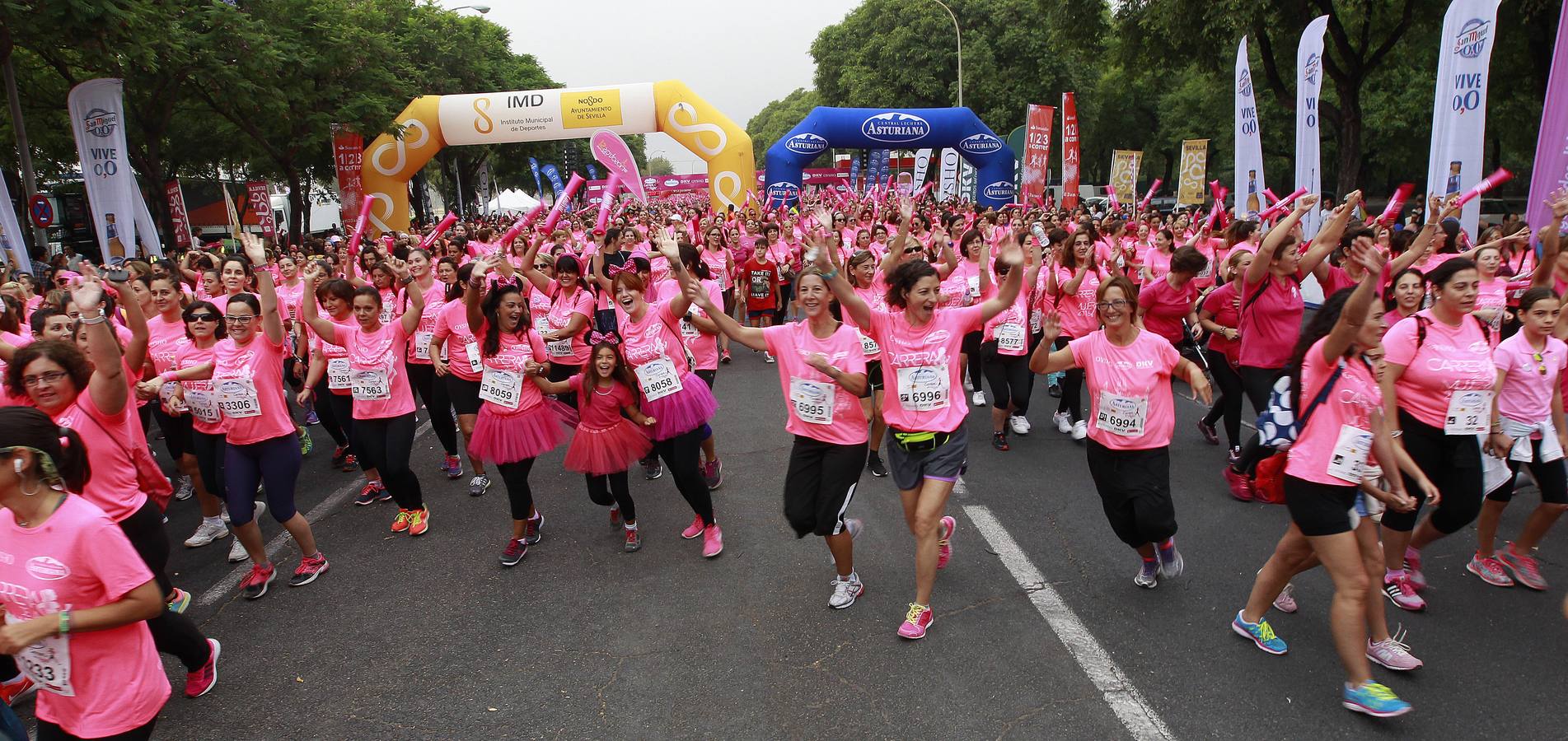 Doce mil corredoras baten récord de participación en la prueba sevillana