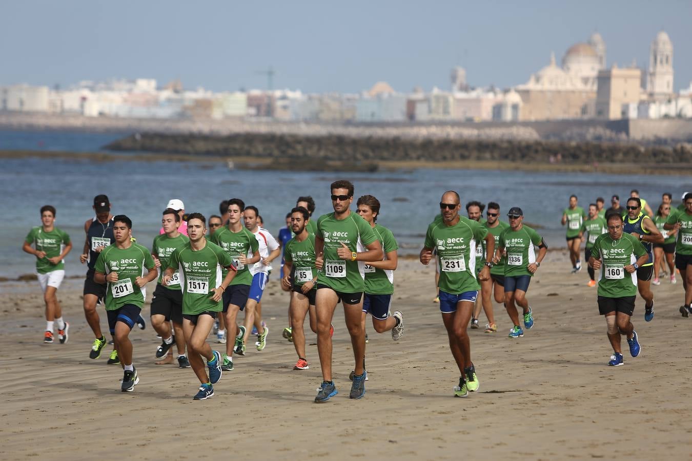 Carrera contra el Cáncer celebrada en Cádiz