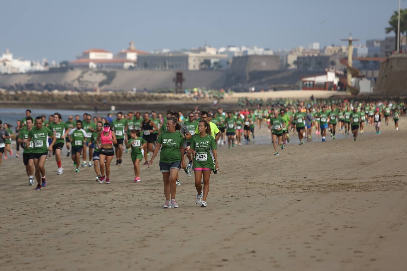 Carrera contra el Cáncer celebrada en Cádiz