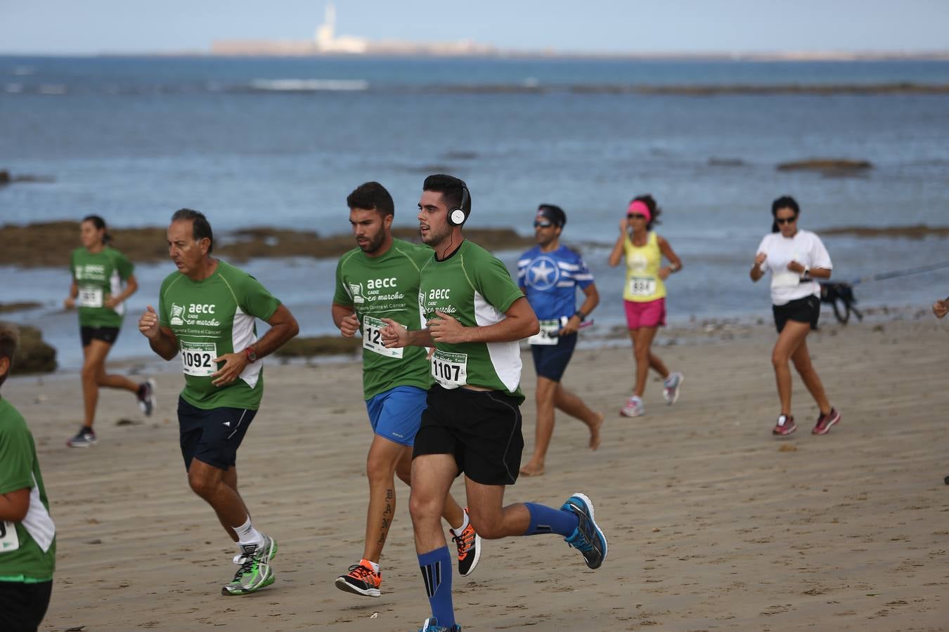 Carrera contra el Cáncer celebrada en Cádiz