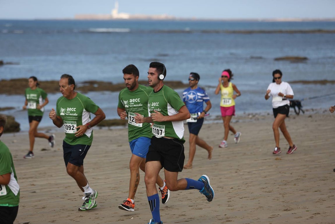 Carrera contra el Cáncer celebrada en Cádiz