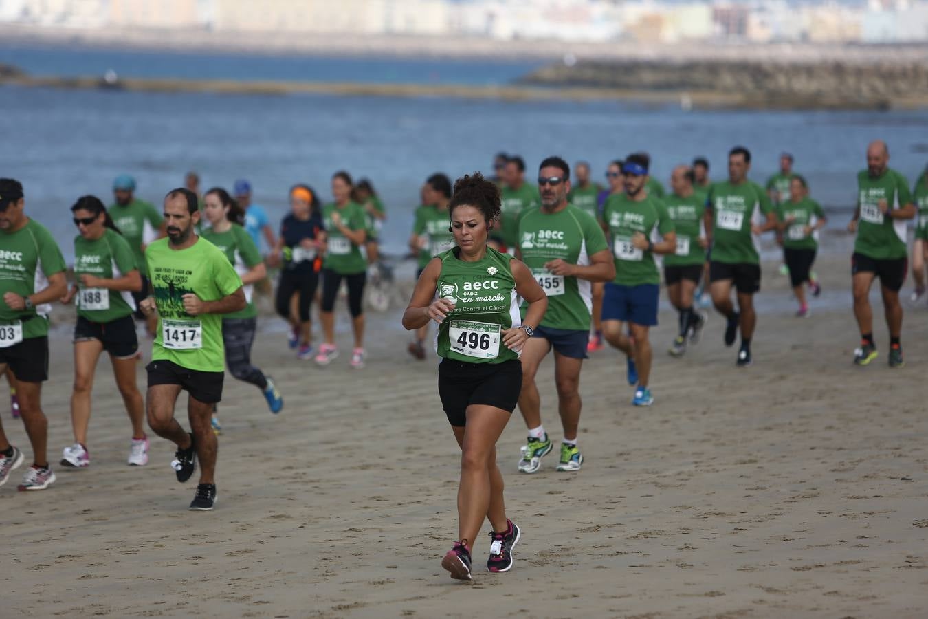 Carrera contra el Cáncer celebrada en Cádiz