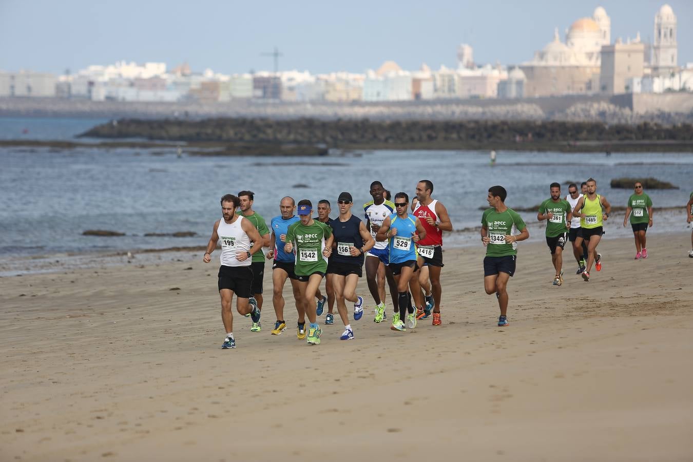 Carrera contra el Cáncer celebrada en Cádiz