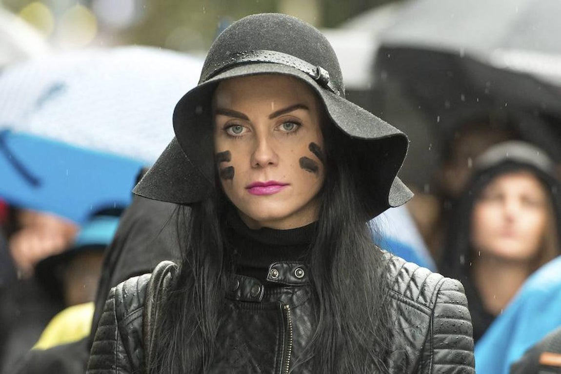 Entre las manifestantes había feministas, pro-abortistas, pero también católicas practicantes que, sin defender la liberalización total de la interrupción voluntaria del embarazo, sí consideran que las mujeres deben tener plena libertad para decidir en situaciones como una violación o la malformación del feto.. Efe