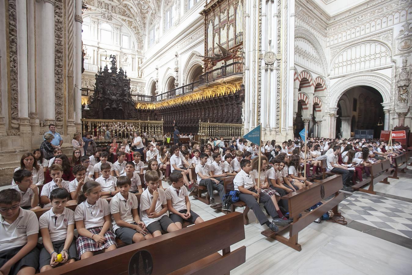 La apertura del curso de los colegios de la Fundación Santos Mártires, en imágenes