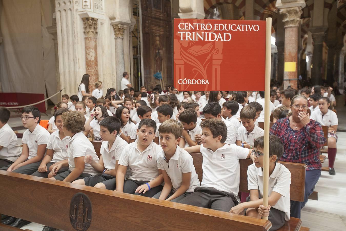 La apertura del curso de los colegios de la Fundación Santos Mártires, en imágenes