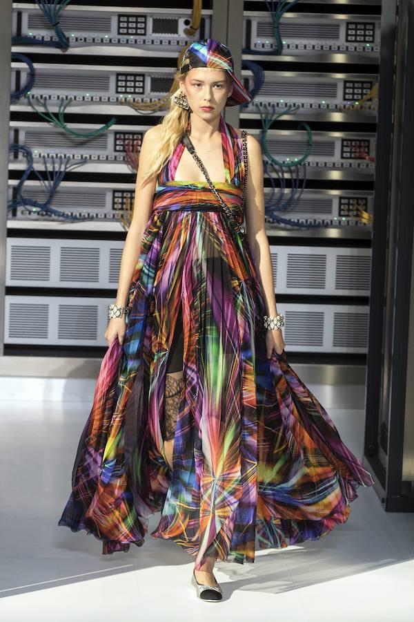 Otra de las creaciones del diseñador Karl Lagerfeld. 