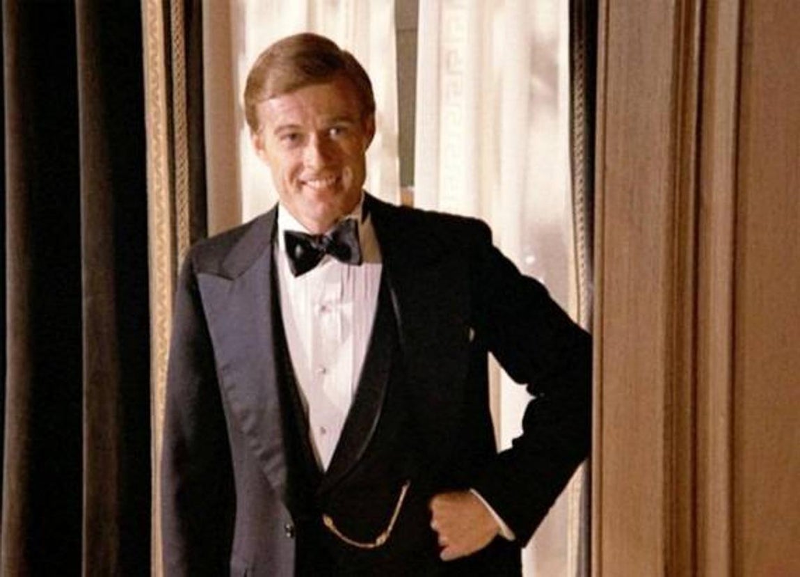 Robert Redford en «El gran Gatsby». 