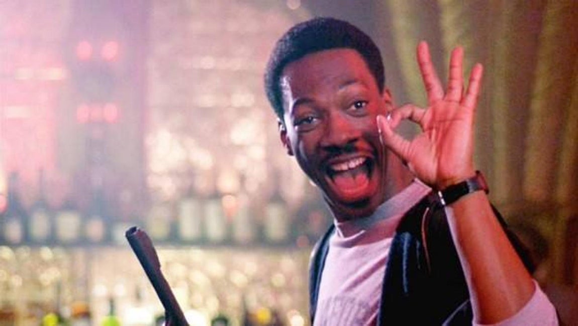 Eddie Murphy en «Superdetective en Hollywood». 