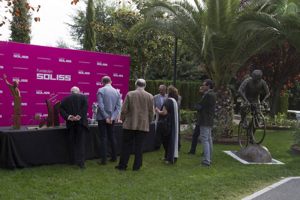 En imágenes: Los proyectos de la escultura de Bahamontes