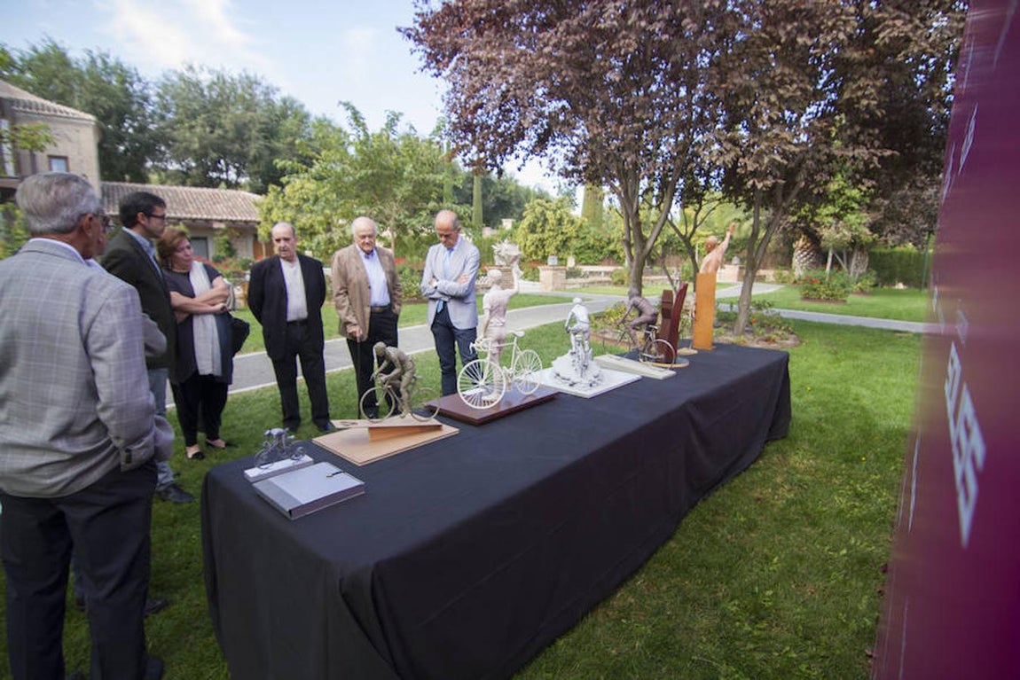 En imágenes: Los proyectos de la escultura de Bahamontes